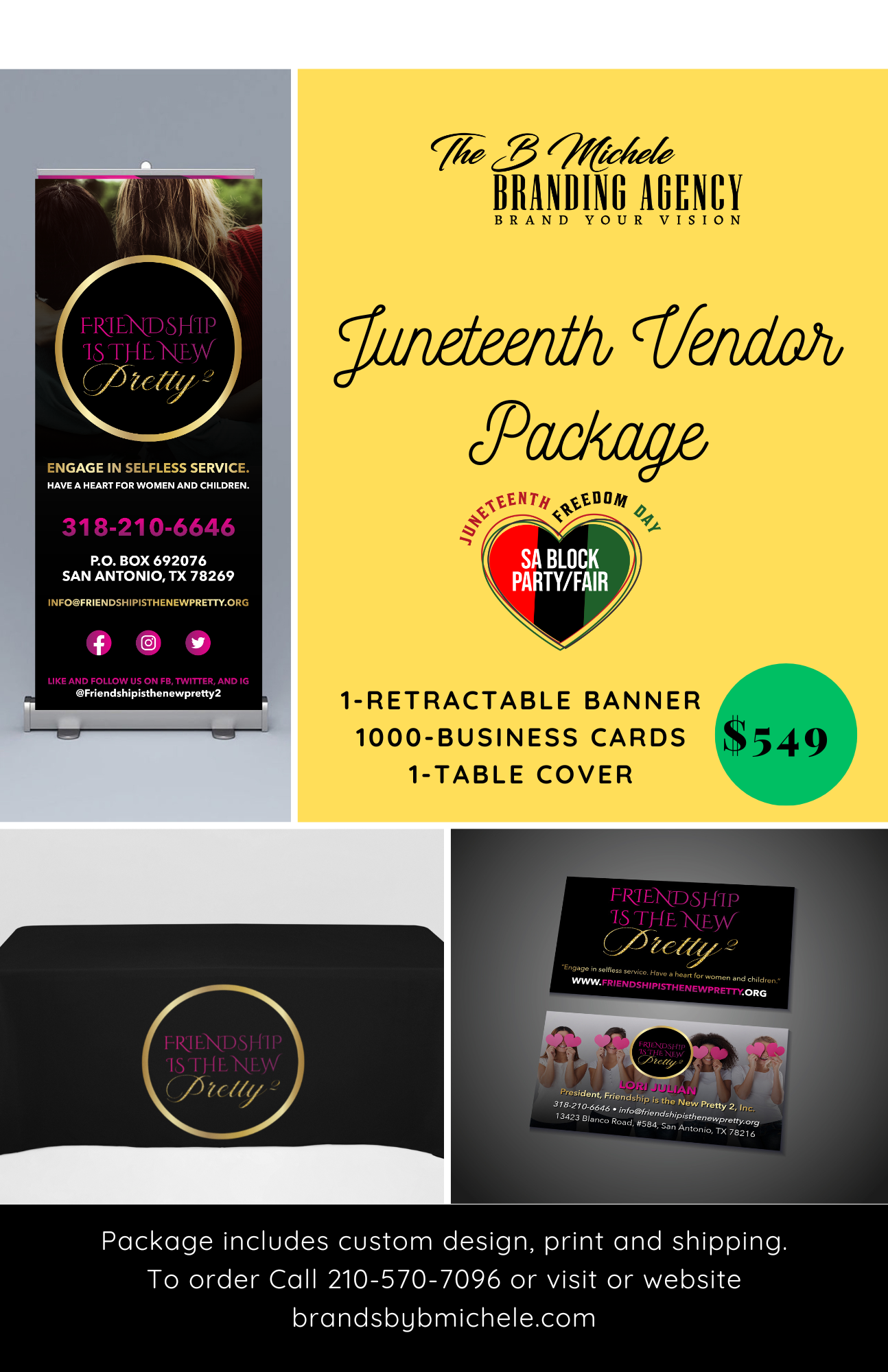 Juneteenth Vendor Package
