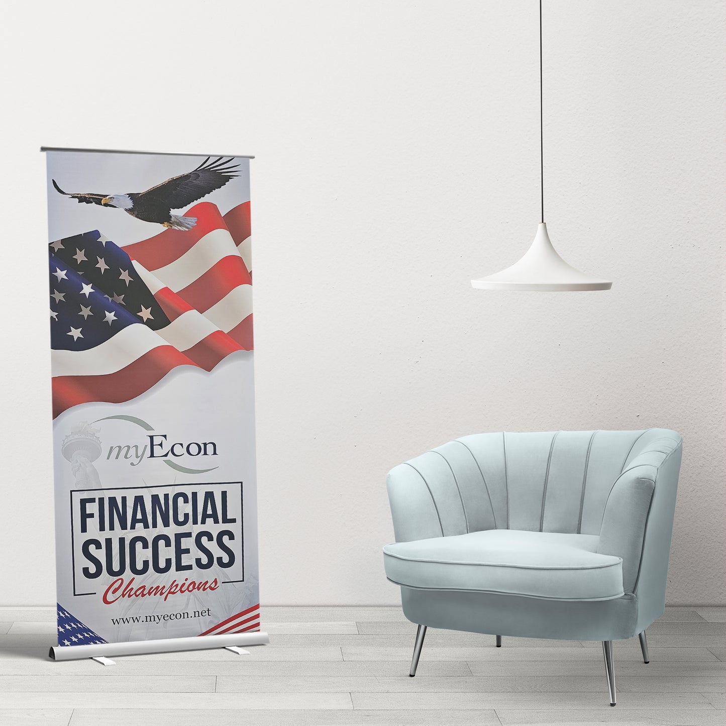 MyEcon Retractable Banner