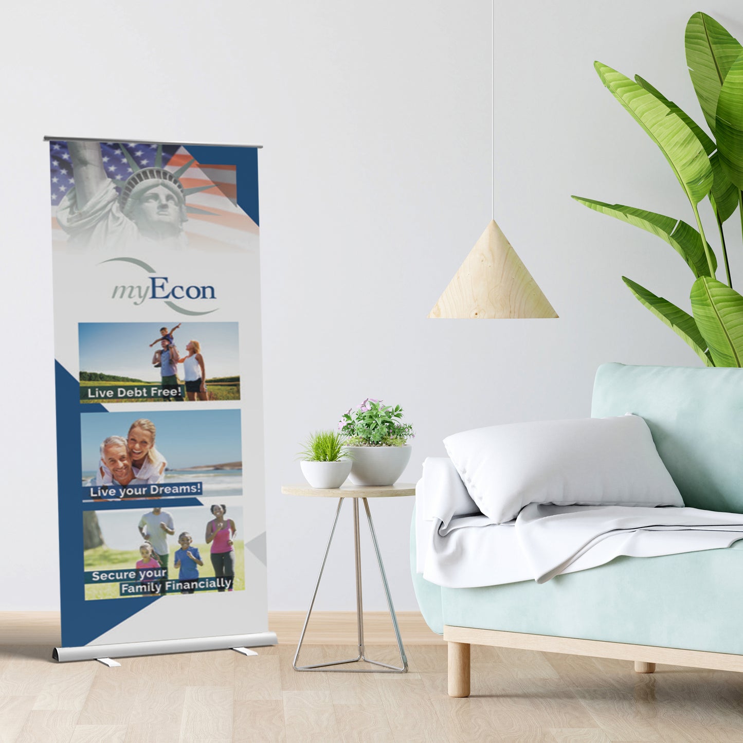 MyEcon Retractable Banner