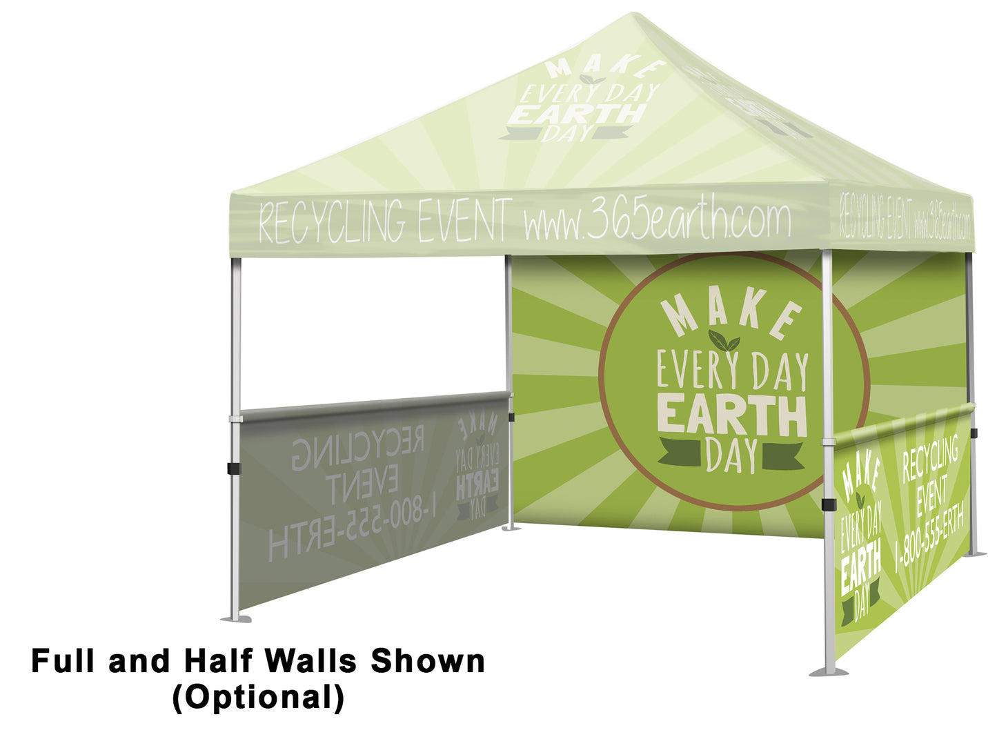 Custom Event Tent 10x10 (Full Color)