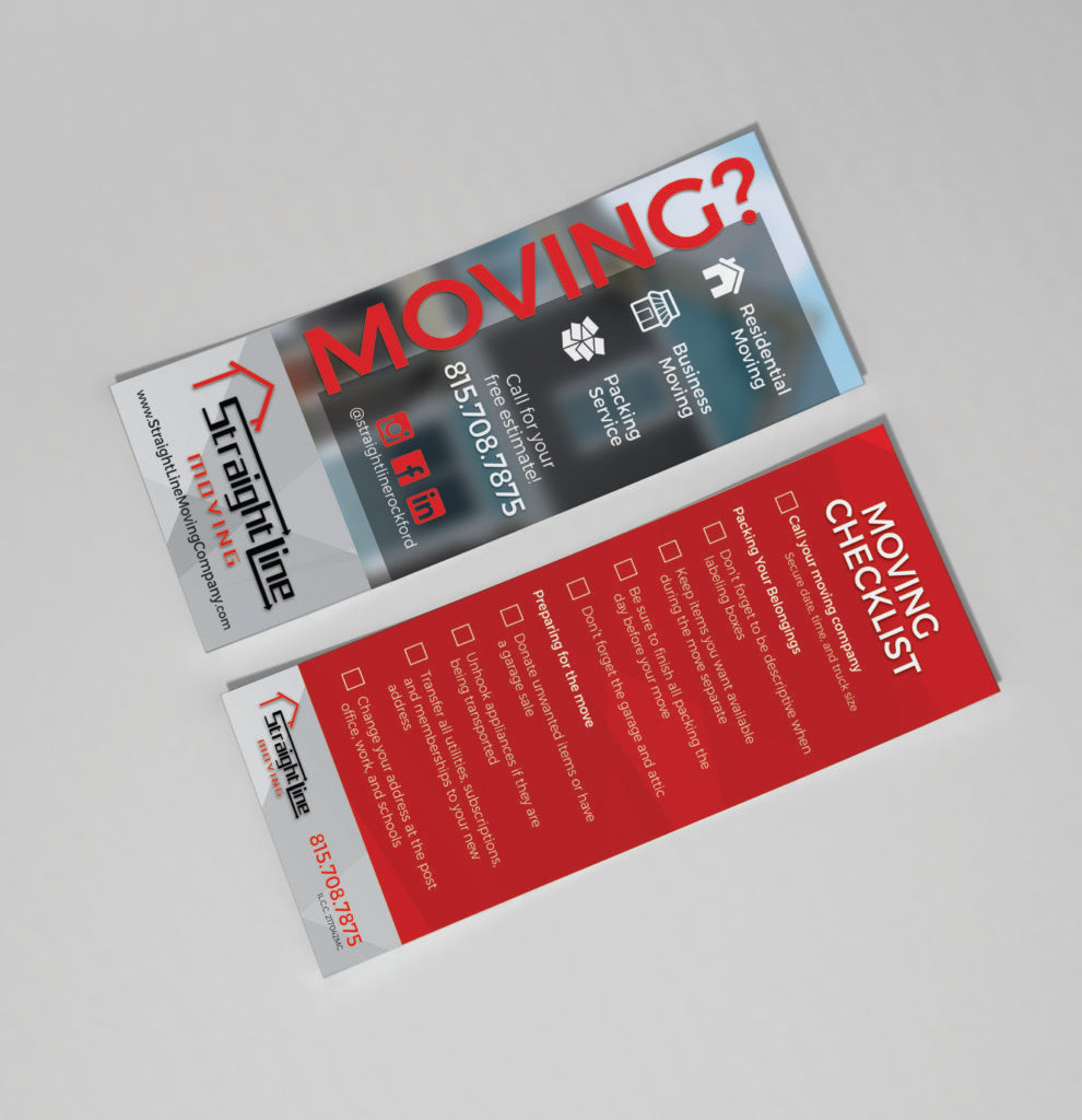 4x9 Inch Rack Card 4 x 9 Full Color Rack Cards – Brands by B Michele